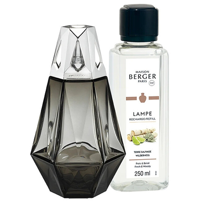 Set aromatik për shtëpi Maison Berger Paris, llambë katalitike 339 ml + rimbushje 250 ml