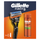 Set rroje për meshkuj Gillette, brisk 5 +1 + xhel rrojë 200 ml