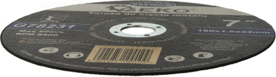 Disk prerës metalik Geko PREMIUM 180x1.6 Inox
