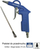 Пиштол за воздух Adler Blowing Gun MAR0211.5, млазници 2cm и 15cm, сина