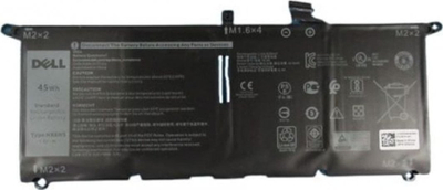 Bateri për laptop Dell, 45WHR, 4 qeliza