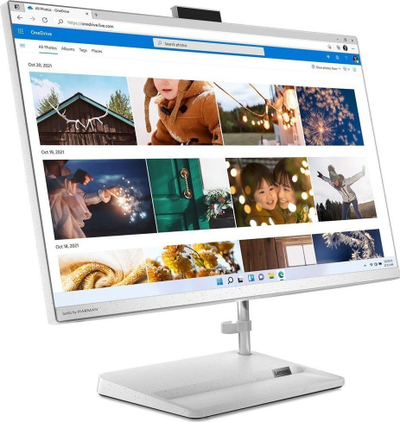 Kompjuter AIO Lenovo IdeaCentre 3 27IAP7, 27" FHD, i7 16GB 512GB, i bardhë