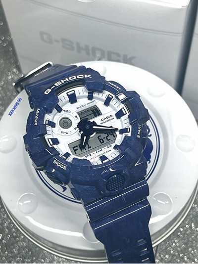Orë për meshkuj Casio, e kaltër