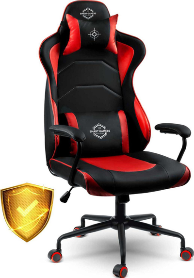 Karrige gaming Sofotel Katarina, ergonomike, eko lëkurë, e zezë - 5