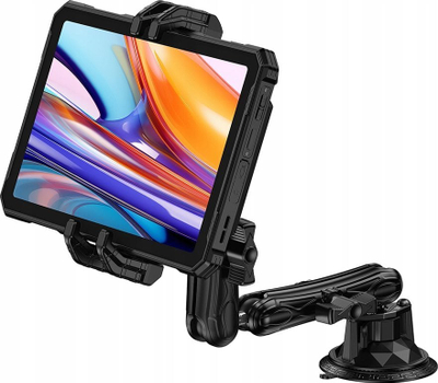 Mbajtëse telefoni UleFone Armor Mount Max, teleskopike, rrotullim 360°, e zezë
