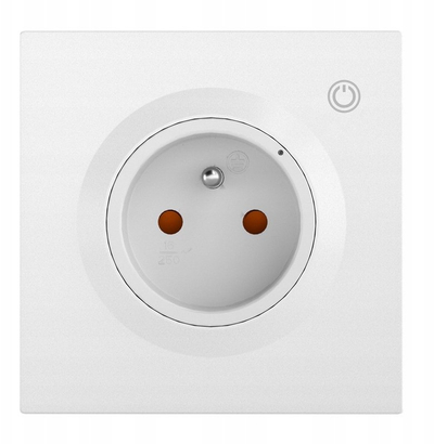 Prizë murale smart Sonoff WS01TPE-E, WiFi Matter, 4000W 16A, e bardhë