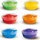 Ngjyra gishti SES Creative Fingerpaint, set me 6 ngjyra, 45 ml