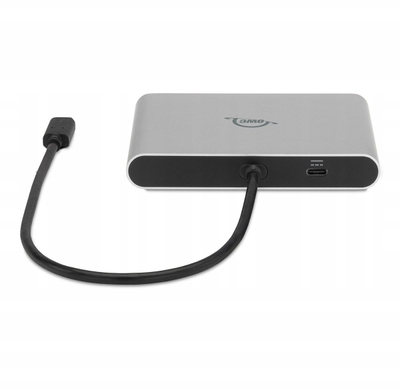 Адаптер за монитори OWC USB C Quad HDMI 4K, DisplayLink, црн