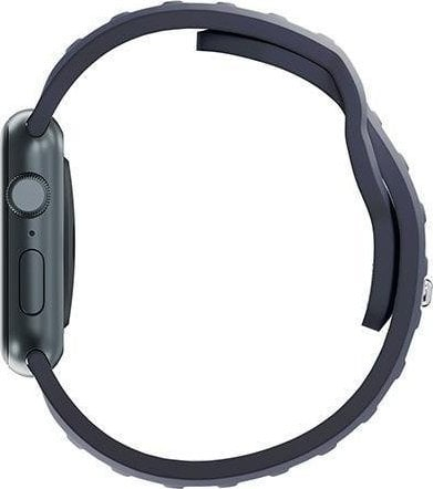 Rrip ore 3mk Silicone për Apple Watch, 38 40 41mm, gri