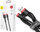 Kabllo Baseus USB Kevlar USB Lightning iPhone, 2.4A, 1m, e kuqe