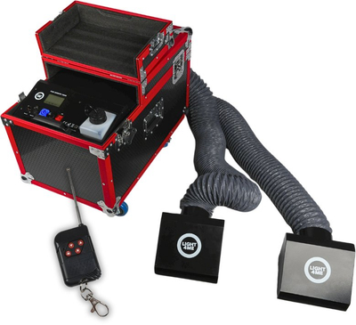 Makineri mjegulle LIGHT4ME Fog Demon 3000, 3000W, rezervuar 20L, e zezë