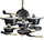 Set tenxhere BerlingerHaus Forest Line BH-1536, 15 copa, alumin, i zi
