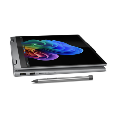Laptop konvertues Lenovo IdeaPad 5 2-in-1 14Q8X9, 14" WUXGA OLED Touch, Snapdragon X Plus, 16GB 512GB SSD, gri Luna