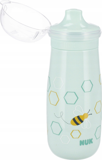 Gotë për mësim pirjeje NUK Mini-Me, 300ml, 9m+, jeshile