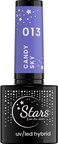 Llak hibrid për thonj Stars from the Stars Candy Sky 013, 5g, UV LED