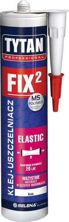 Ngjitës montimi Tytan FIX2 Elastic, 290 ml, i bardhë