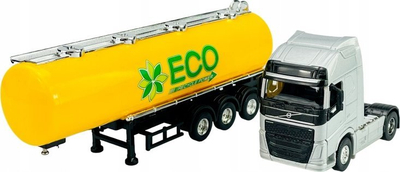 Lodër kamion Welly Volvo Oil Tanker 58017, shkalla 1:64, cisternë