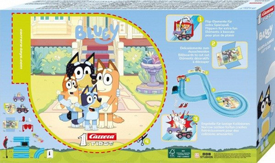 Сет игри Carrera Bluey and Bingo Lets Go, фигури ликови, шарен