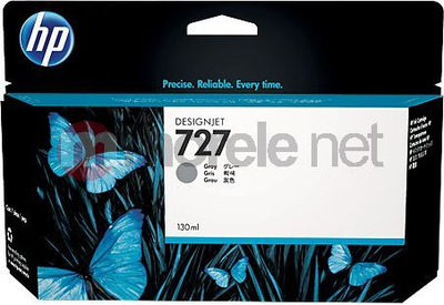 Ngjyrë për printer HP 727 B3P24A, 130 ml, gri