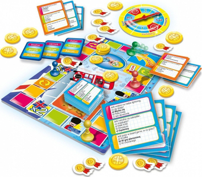Loja edukative Lisciani I’m a Genius Quiz, anglisht, 5+
