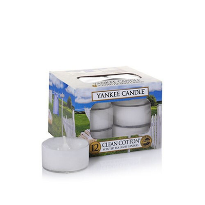 Qirinj aromatik Yankee Candle Clean Cotton 12 x 9.8 g
