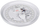 Llambë tavani LED pa markë, 24W, IP44 1700lm 4000K, e bardhë