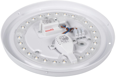 Llambë tavani LED pa markë, 24W, IP44 1700lm 4000K, e bardhë