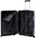 Куфер за патување Martes Hard Suitcase Shumen 101, ABS, тркала 360°, црн