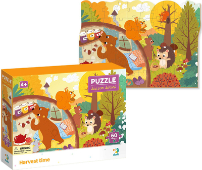 Puzzle Dodo Seasons from Harvest, 60 copë, shumëngjyrësh