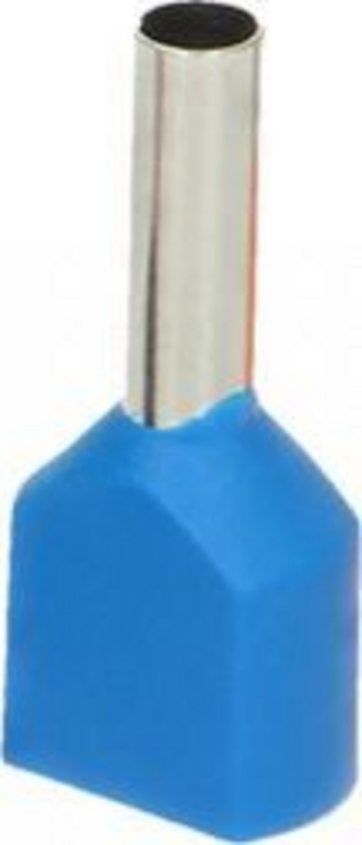 Ferrula dyshe e izoluar ORNO OR-KK-8101/0,7/8, 0.75mm², set 100 copë, blu