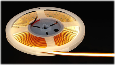 Shirit LED UQS COB, 13W, 5m, 12V, dritë e ngrohtë