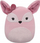 Lodër pelushi Squishmallows Miracle Fox, 14", dhelpër, rozë
