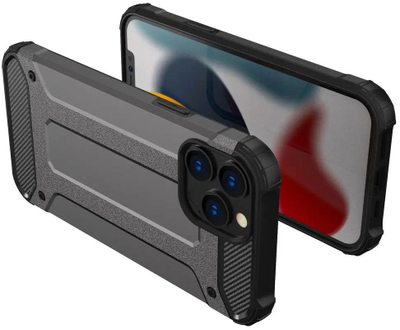 Mbulesë telefoni Hybrid Armor për iPhone 13 Pro, mbrojtje e fortë, gold