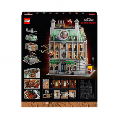 Set LEGO Marvel Sanctum Sanctorum 76218, 2708 copa, 18+, shumëngjyrësh