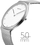 Orë grash Bering Ultra Slim 18440-004, e argjendtë