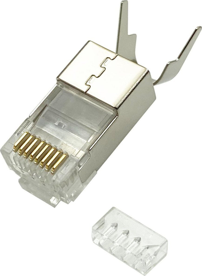 Prizë rrjeti Lanview RJ45 STP, Cat6a, metal
