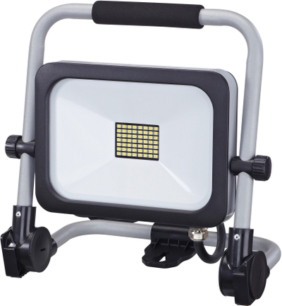 Prozhektor pune LED pa markë, 30W, IP54, me këmbë, i zi