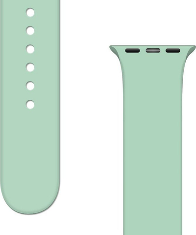 Rrip silikoni për Apple Watch Ultra, 42‑49mm, jeshil i çelët