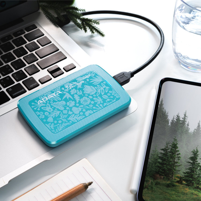 Disk i jashtëm ADATA HC300 ECO, 1TB, 2.5", USB 3.2, blu