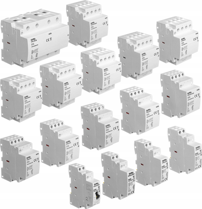 Kontaktor Zamel STM-25-30, 3 polësh, 25A, 230V AC