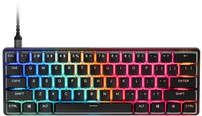 Гејминг тастатура SteelSeries Apex Pro Mini Gen 3, OmniPoint 3.0, RGB, германски распоред