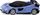 Makina lodër Siku McLaren Senna S1537, model metalik, sportive, blu