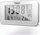 Termometër digjital Mebus 51461, LCD 2 rreshta, °C dhe °F, i bardhë