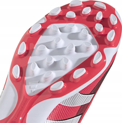 Këpucë futbolli Adidas Predator League 2G 3G AG M ID3837, për burra, me taban gome, të kuqe