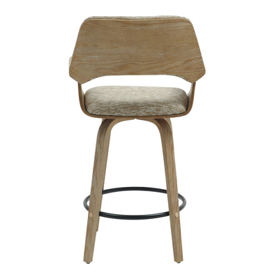 Stol bari Clipp 57,5x53x98Hcm (HM9987.01), bezhë