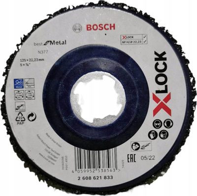 Disk lustruese Bosch 2608621833 X-LOCK, 125mm, 22.23mm, i zi
