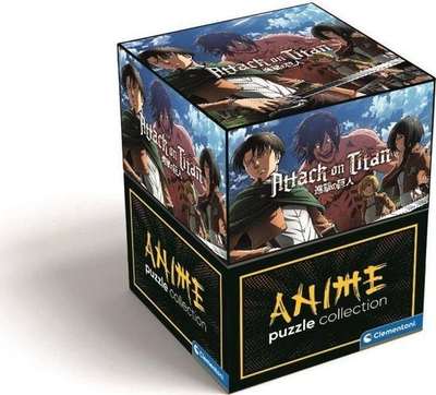 Puzzle Clementoni CLE 35139, 500 copa, Attack on Titan, shumëngjyrësh