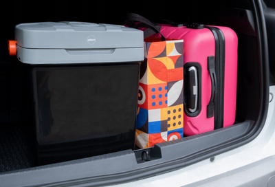 Frigorifer portativ për makinë Eldom TL110 Frozzy, 26L, 12V 230V, gri