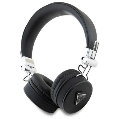 Kufje Bluetooth Guess GUBH70PGTSPSK, on ear, me ENC, të zeza