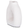 Vazo dekorative Clayvon 17x6x17,5Hcm (HM4411), bardhë